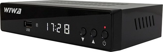 Tuner digjital Wiwa H.265 MAXX, DVB-T2, Full HD, me telekomandë, i zi
