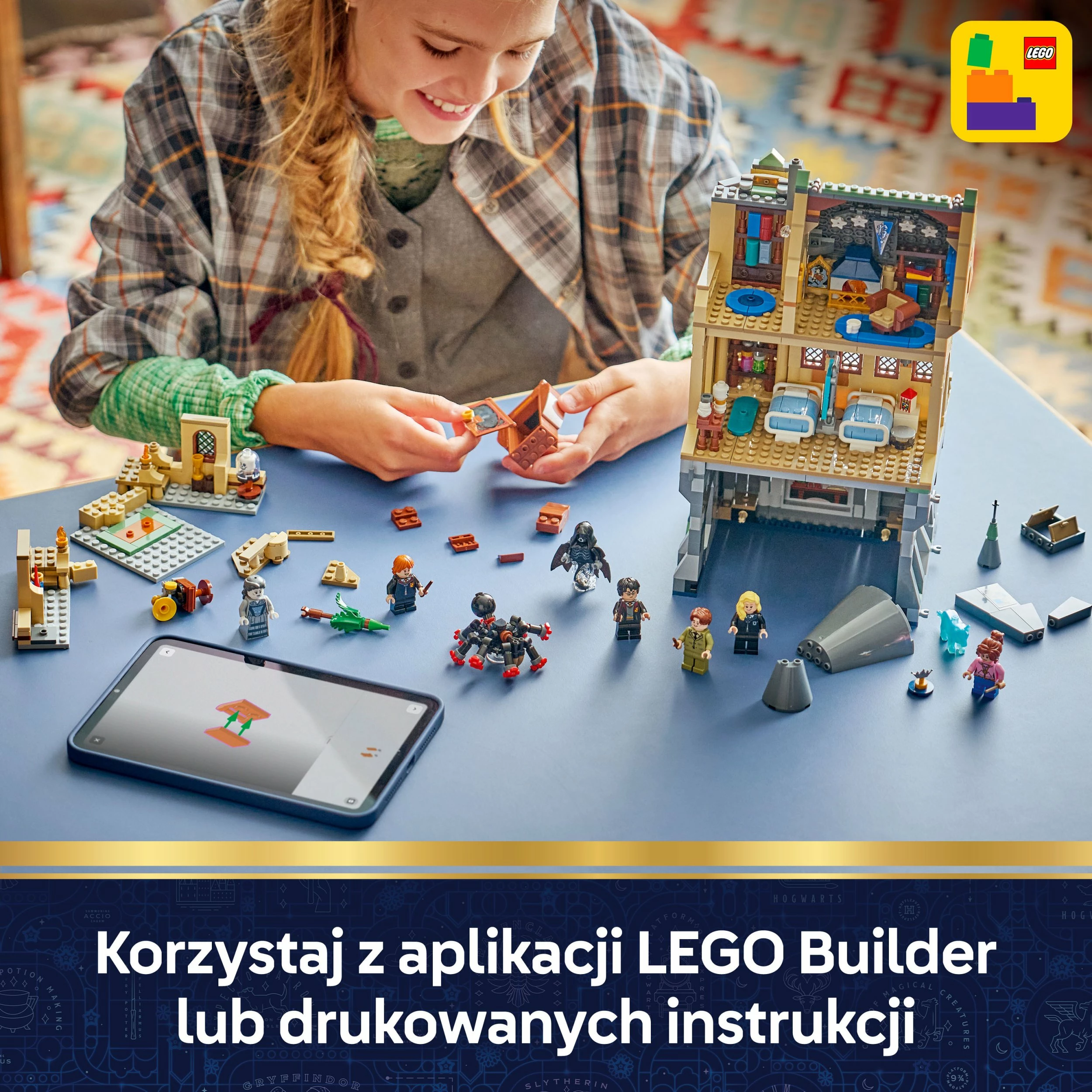 Set ndërtimi LEGO Harry Potter Hogwarts Castle: Hospital Wing 76463, 907 elemente