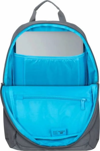 çantë shpine për laptop RIVACASE 7523, 13.3-14\", RPET, rezistente ndaj ujit, gri