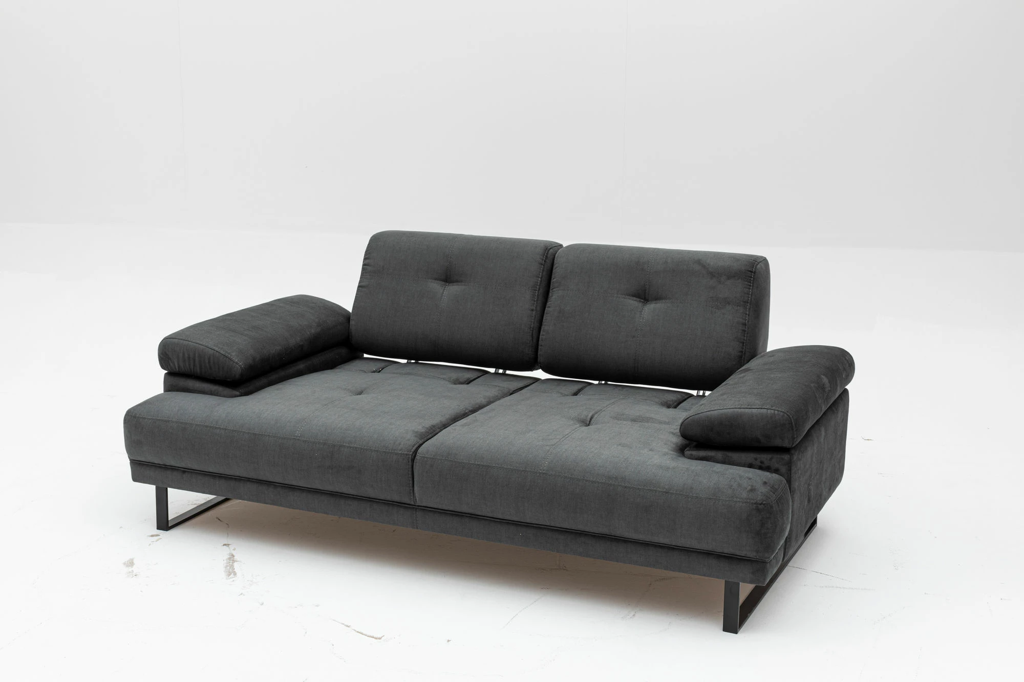 Krevat-sofë dy ulëse, Atelier del Sofa, Mustang, antracit