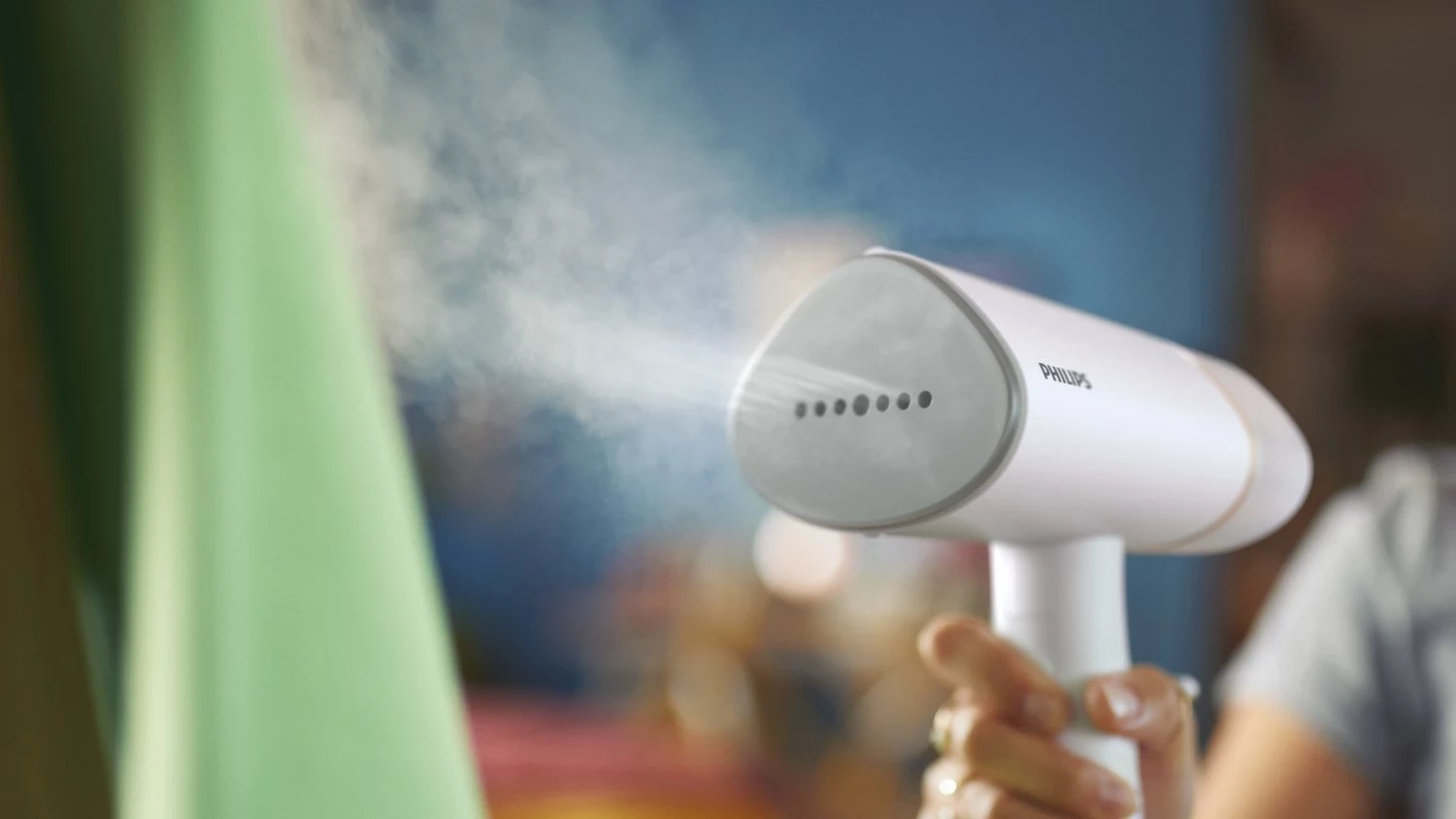 Hekur me avull dore Philips 3000 Series STH3020/10 1000W, Bardhë