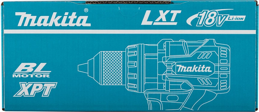 Bormashinë/vidhosëse me bateri Makita DDF492Z, 18V Li-Ion, brushless, mandrinë 13mm, blu/zezë