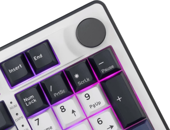 Tastierë Gaming Wireless White Shark Excalibur GK-007251, e bardhë