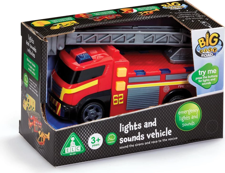 Big City Lights and Sounds Fire Engine