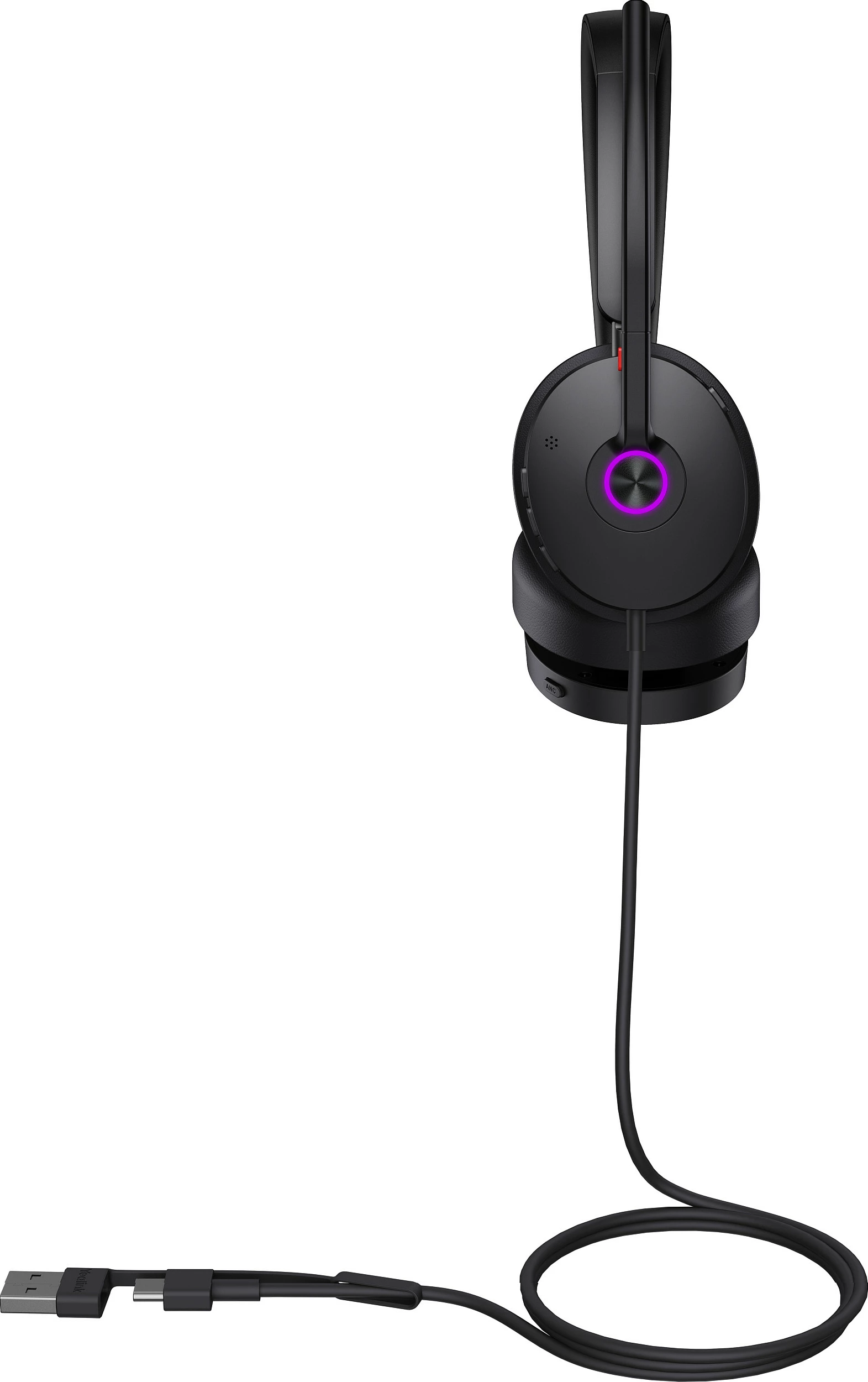 Kufje Yealink UH48 Dual UC, USB-C/USB-A me kabllo, ANC, të zeza