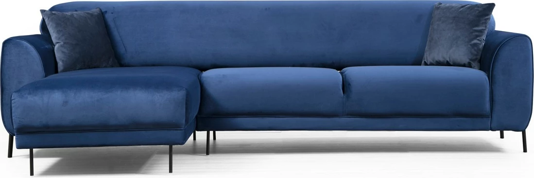 Kënd divan-krevat Atelier del Sofa, kënd majtas, ngjyrë blu e errët (Chl-3R)