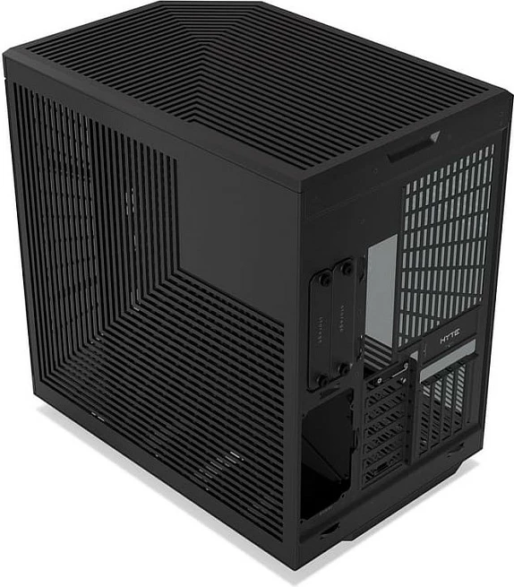 Kasë HYTE Y70 Midi Tower Touch Infinite, ATX/E-ATX, me ekran LCD touchscreen, e zezë