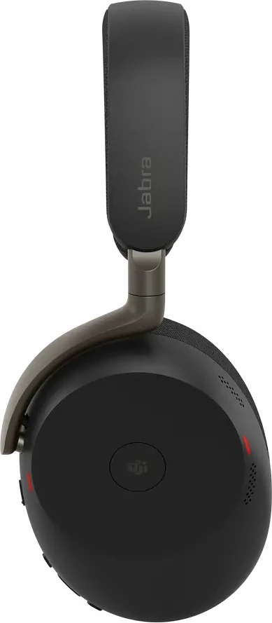 Kufje Jabra Evolve3 85 MS Link 390c, Bluetooth 5.3, USB-C, ANC, zezë, set me adapter dhe kabllo