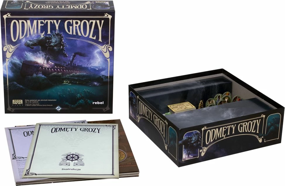 Lojë tavoline Rebel Odmęty Grozy (Abyss of Horrors), 3-6 lojtarë, 240 min, 14+, version polonisht