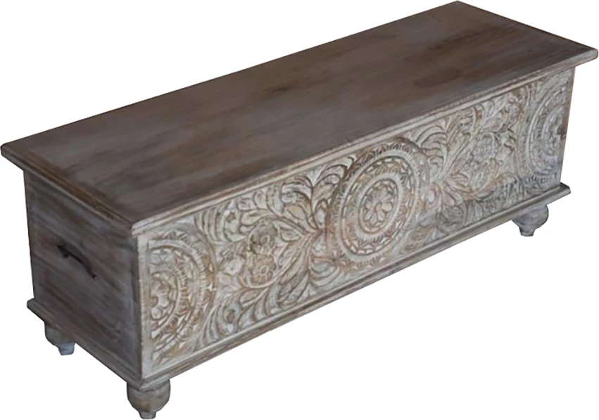 Arkë SARI, ngjyrë e bardhë decape, 125x40x46