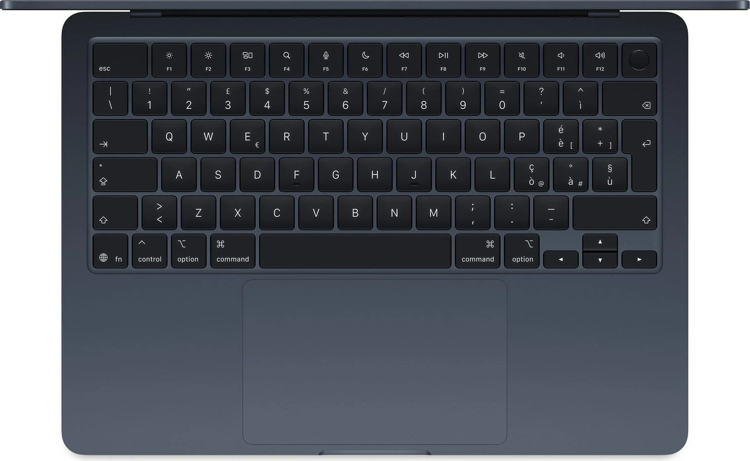 Kompjuter Apple MacBook Air 13.6", M4, 16GB RAM, 256GB SSD, Midnight
