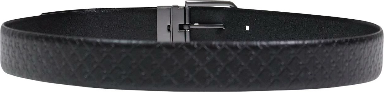 Rrip lëkure për meshkuj Calvin Klein LV04D7042G, zi-gri [Ngjyra: 115]
