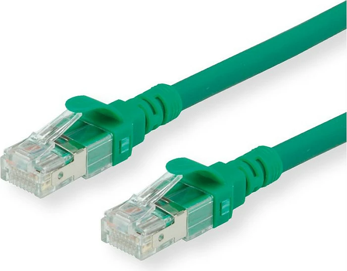 Kabllo rrjeti ROLINE 21152736, Cat6a, RJ-45, 7.5 m, e gjelbër