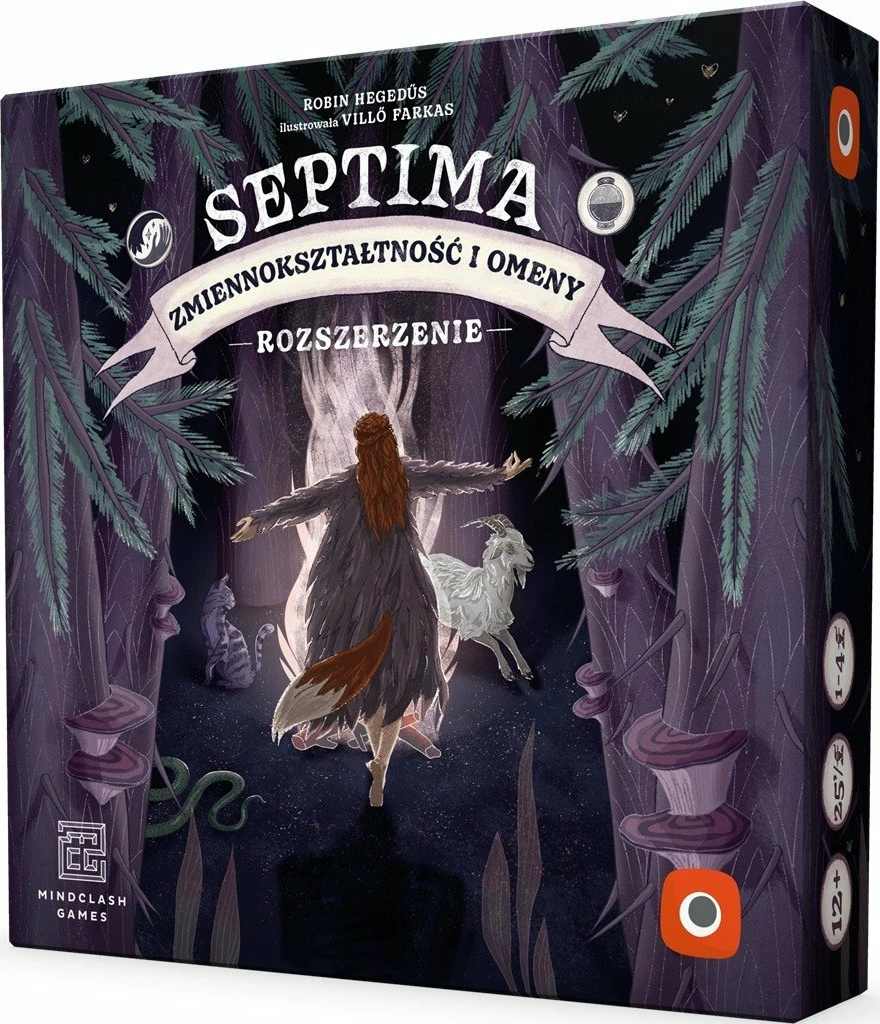 Shtesë për lojë tavoline Portal Games Septima: Shape-shifting and Omens