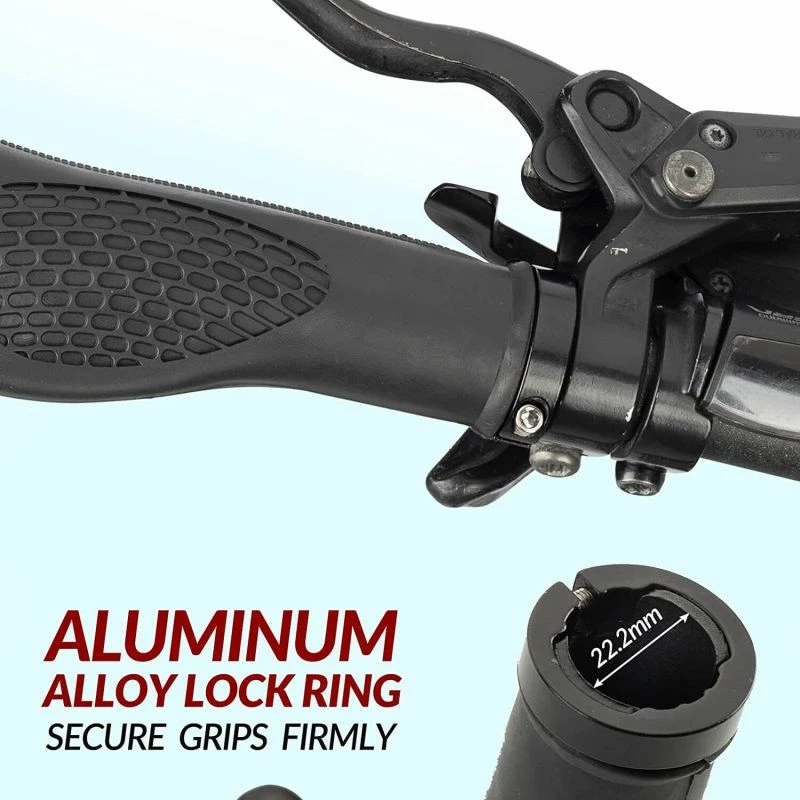 Doreza timoni për biçikletë Rockbros, të zeza dhe hiri