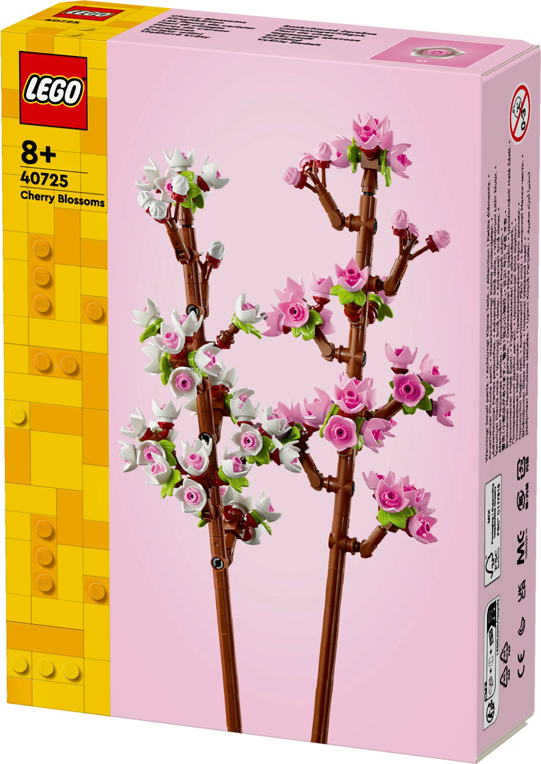 Set ndërtimi LEGO Cherry Blossoms 40725, 430 pjesë, multikolor