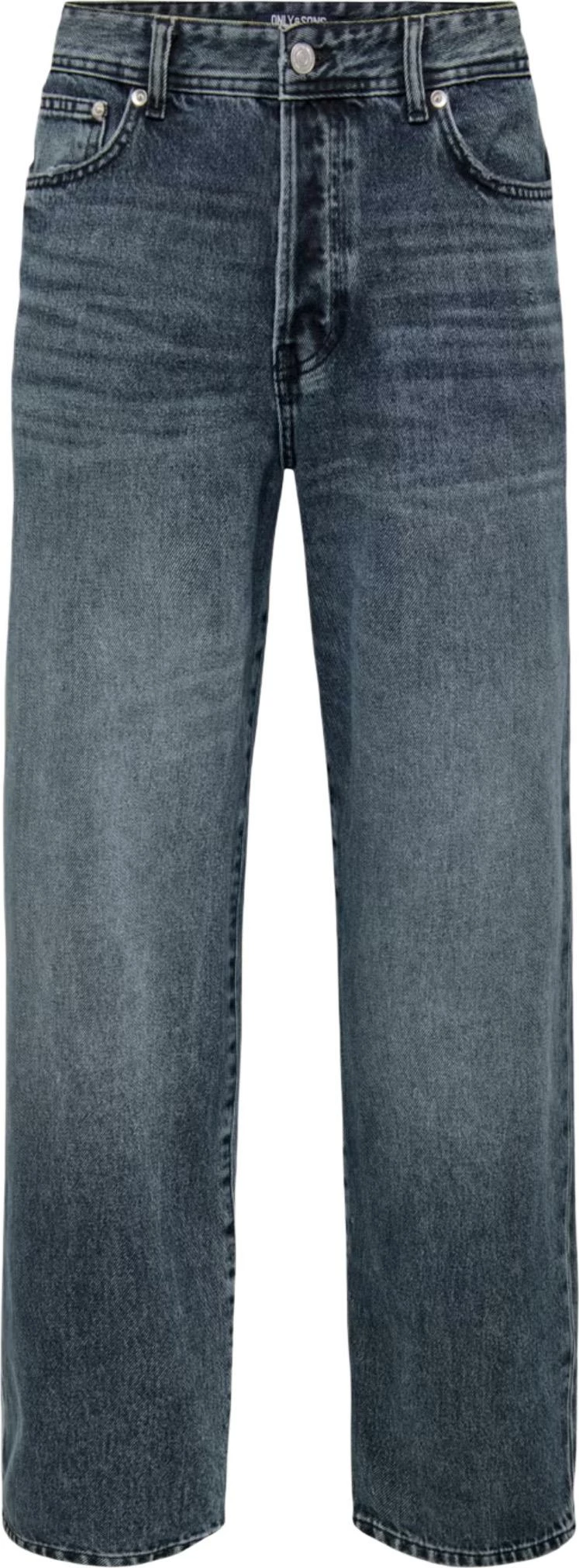 Xhinse për meshkuj Only & Sons Onsfade Loose Bblk 2333 Tai Dnm Noos 22032333, të kaltra të errëta (dark denim) [Madhësia: 34/34]