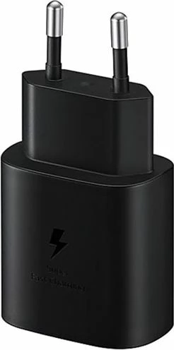 Karikues rrjeti Samsung EP-TA800 25 W 1x USB-C 3 A me kabllo USB-C 1 m, i zi