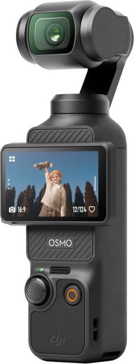Kamera dore me gimbal, DJI Osmo Pocket 3 Standard (CP OS 00000301 01), kompakte me ekran prekje, e zezë