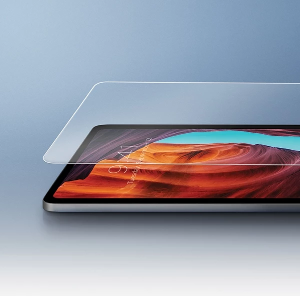Mbrojtës ekrani xham i temperuar UNIQ Optix Clear me aplikator për iPad Pro 11" (2024)