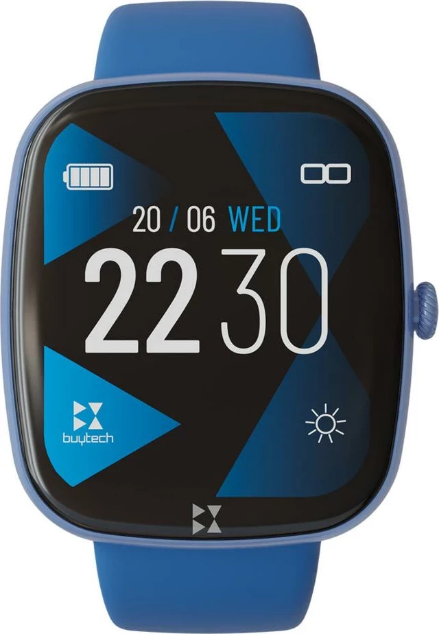 Smartwatch Techmade BuyTechBY Gamma, 1.89", Blu