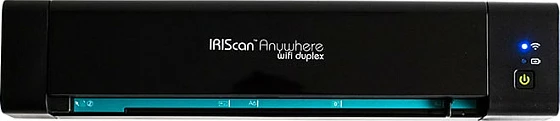 Skener portativ I.R.I.S. IRIScan Anywhere 6, WiFi, duplex, 15 ppm, me bateri