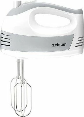 Mikser dore Zelmer ZHM2450 700W 5 shpejtësi me Turbo, me rrahëse dhe grepë brumi, i bardhë