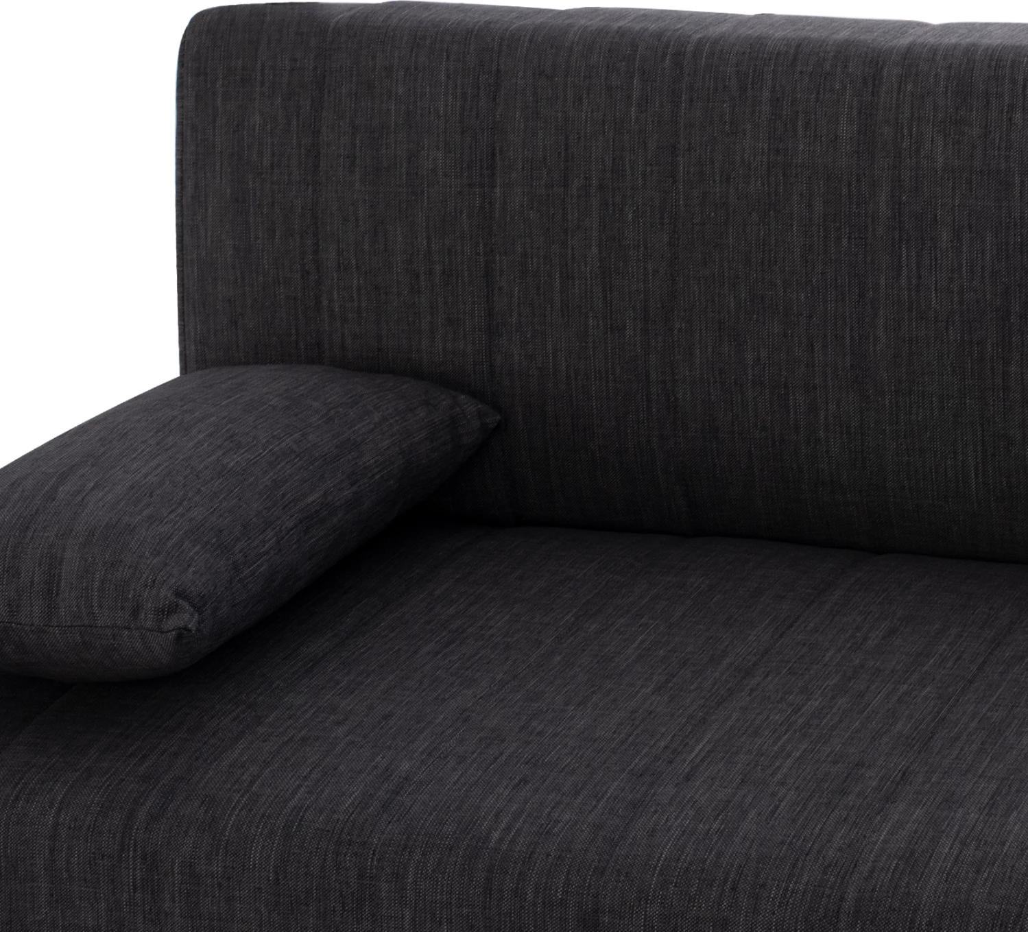 Sofa shtrat tre vendesh, ngjyrë gri, këmbë të shkurtra, pa krahë, FH3239.03