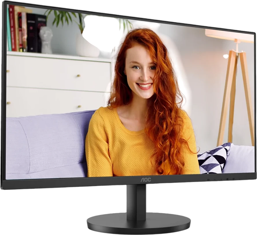 Monitor AOC U27B3A 27\" IPS 4K UHD 60Hz HDR10 Adaptive Sync, altoparlantë, 2xHDMI 1xDP, VESA, i zi