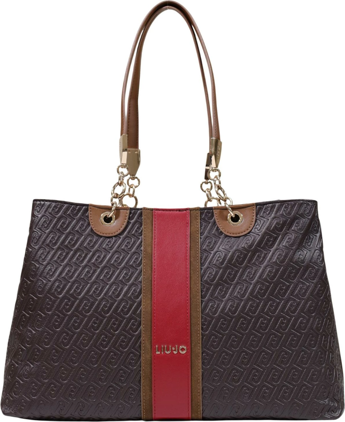 Çantë shopper për femra Liu Jo AF6104 E1141, kafe e errët