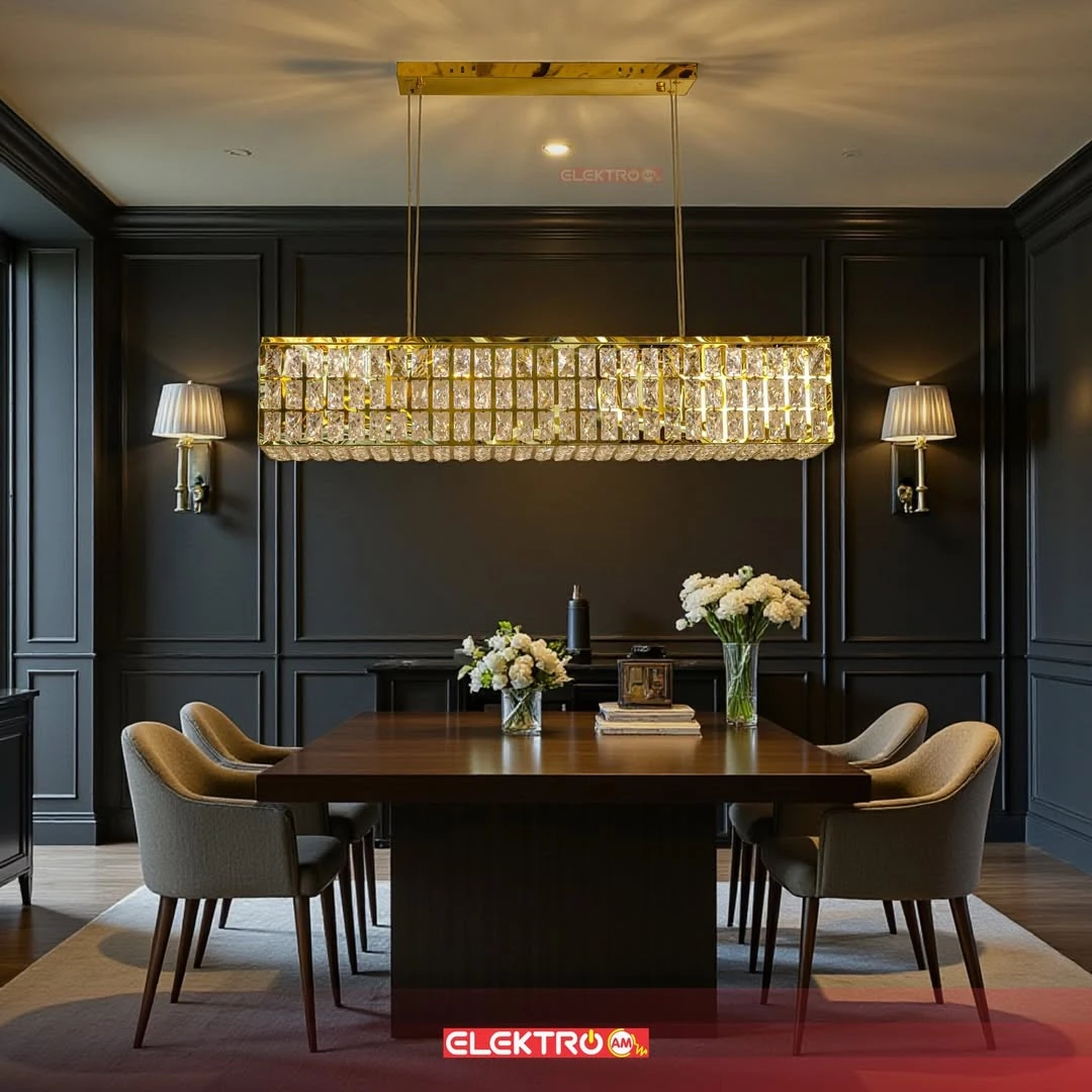 Abazhure LED Kristal i Varur 31322-1000