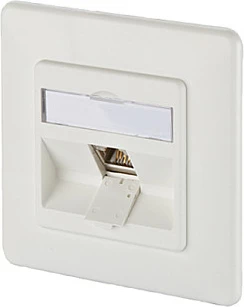 Prizë rrjeti METZ CONNECT BTR NETCOM 1309111002-E, Cat6, 1x RJ-45, e bardhë