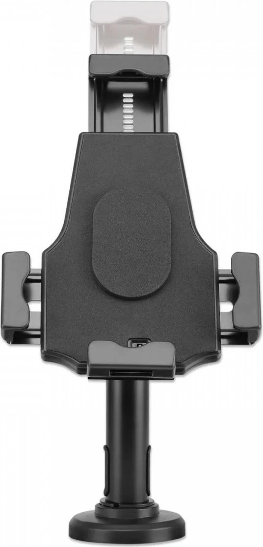 Mbajtës tablet, Manhattan 462112, 7.9-10.5 inch, me kyç dhe litar sigurie, tavolinë/mur, i zi