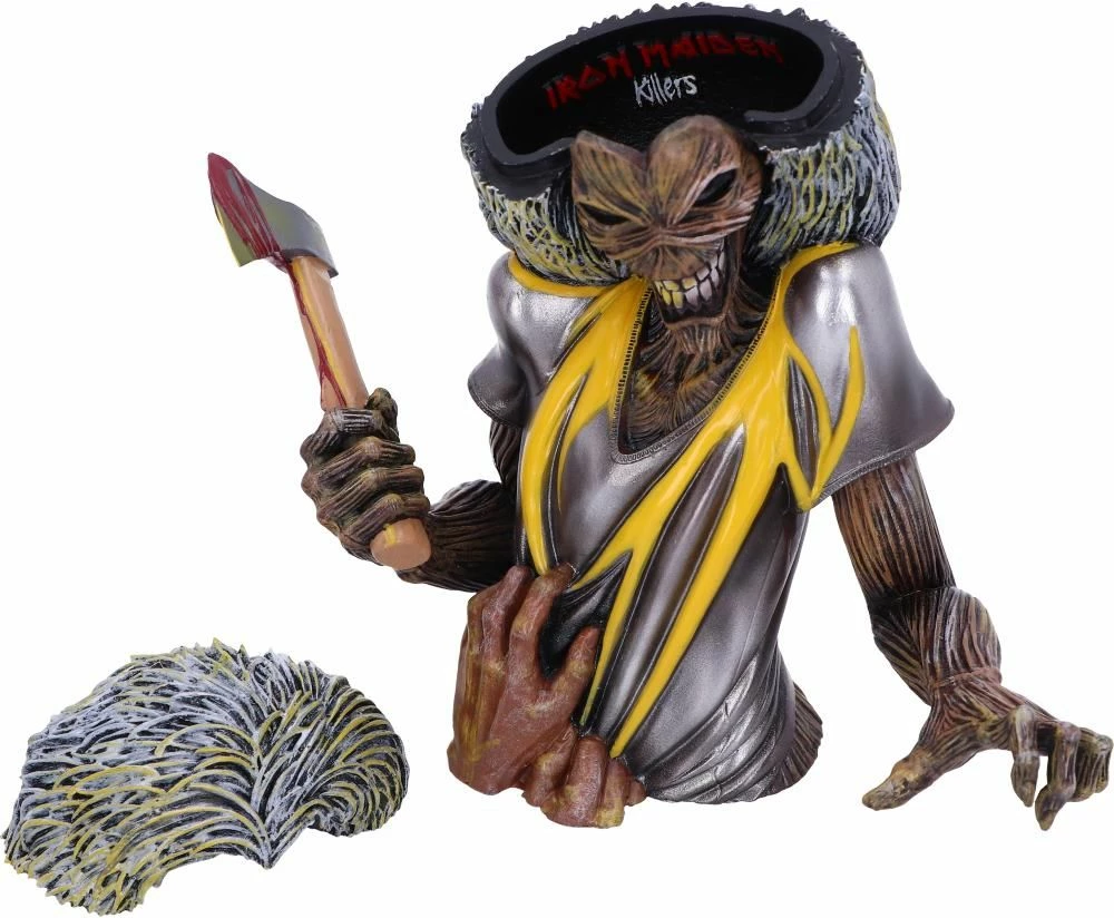 Kuti dekorative bust, NEMESIS NOW, Iron Maiden Killers, me hapësirë ruajtjeje