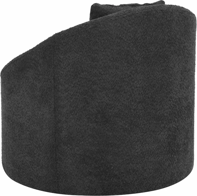 Fotelje rrotulluese SOFTY, ngjyrë gri e errët, 80x80x77