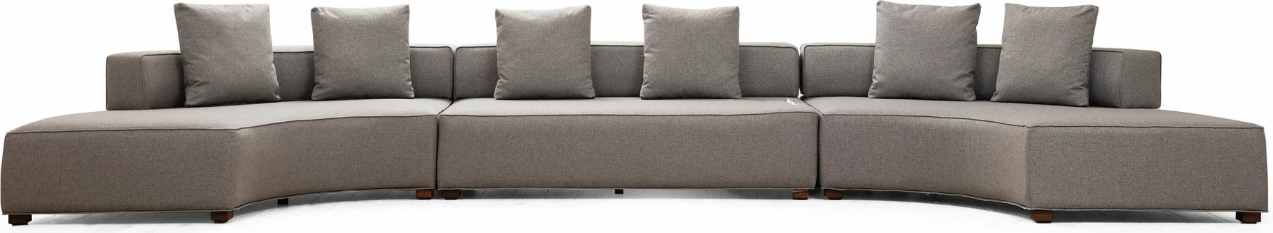 Kënd-sofë Atelier del Sofa, Gondol-3, gri