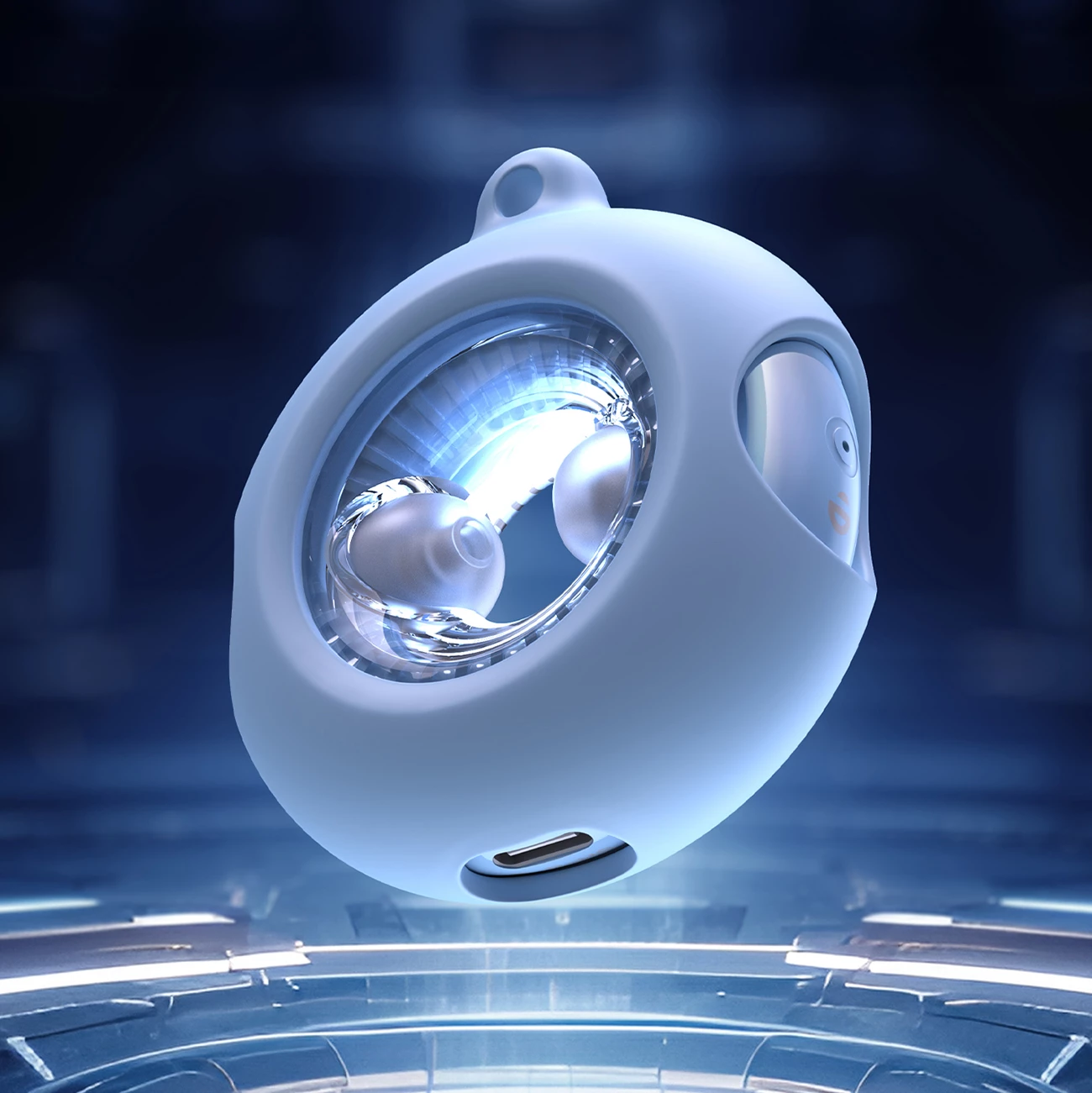 Kufje wireless TWS Choetech BH-T22 LightAura VocalSound, Bluetooth 5.3, kaltër