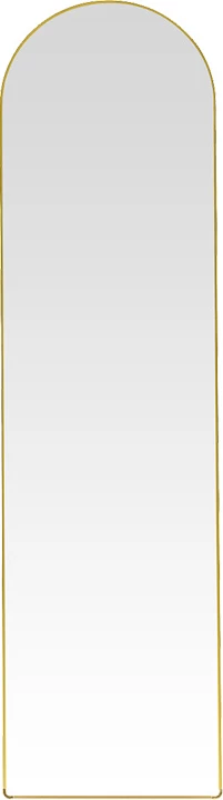 Pasqyrë dyshemeje Plaza I, alumin, ngjyrë ari, 50x28x160cm