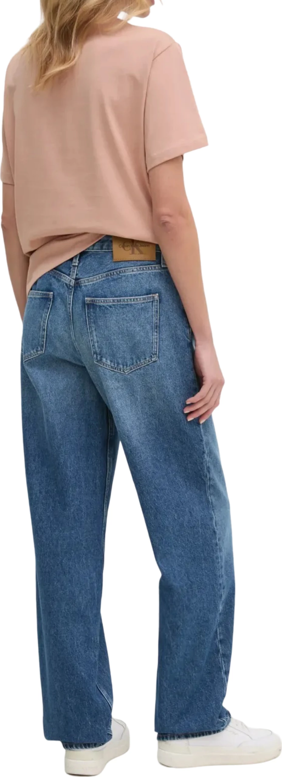 Pantallona xhinse për femra Calvin Klein Jeans 90'S LOOSE J20J225069, denim i errët [Madhësia: W25]