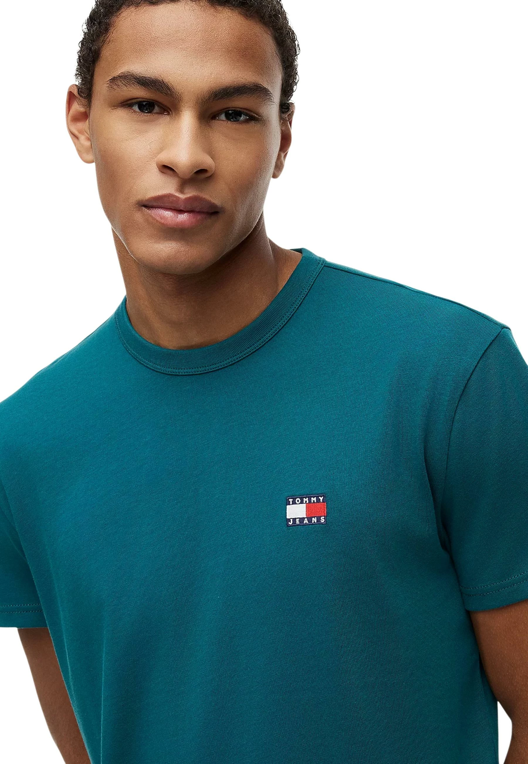 Maicë për meshkuj Tommy Hilfiger Jeans TJM REG BADGE TEE DM0DM20322, Oil [Madhësia: XL]