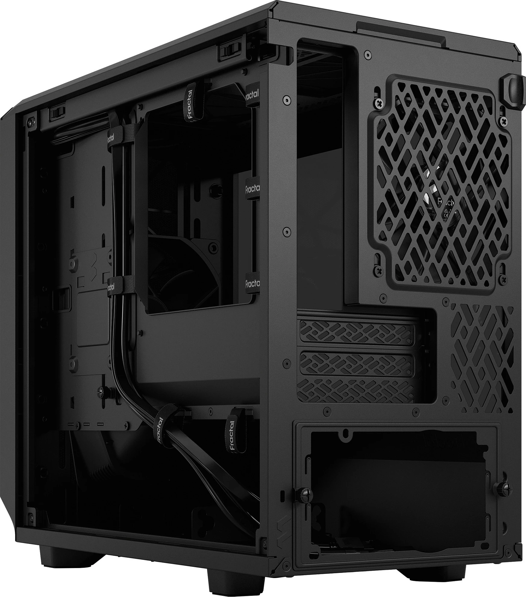 Kasë Fractal Design Meshify 2 Nano, Mini-Tower, Tempered Glass Dark Tint, e zezë