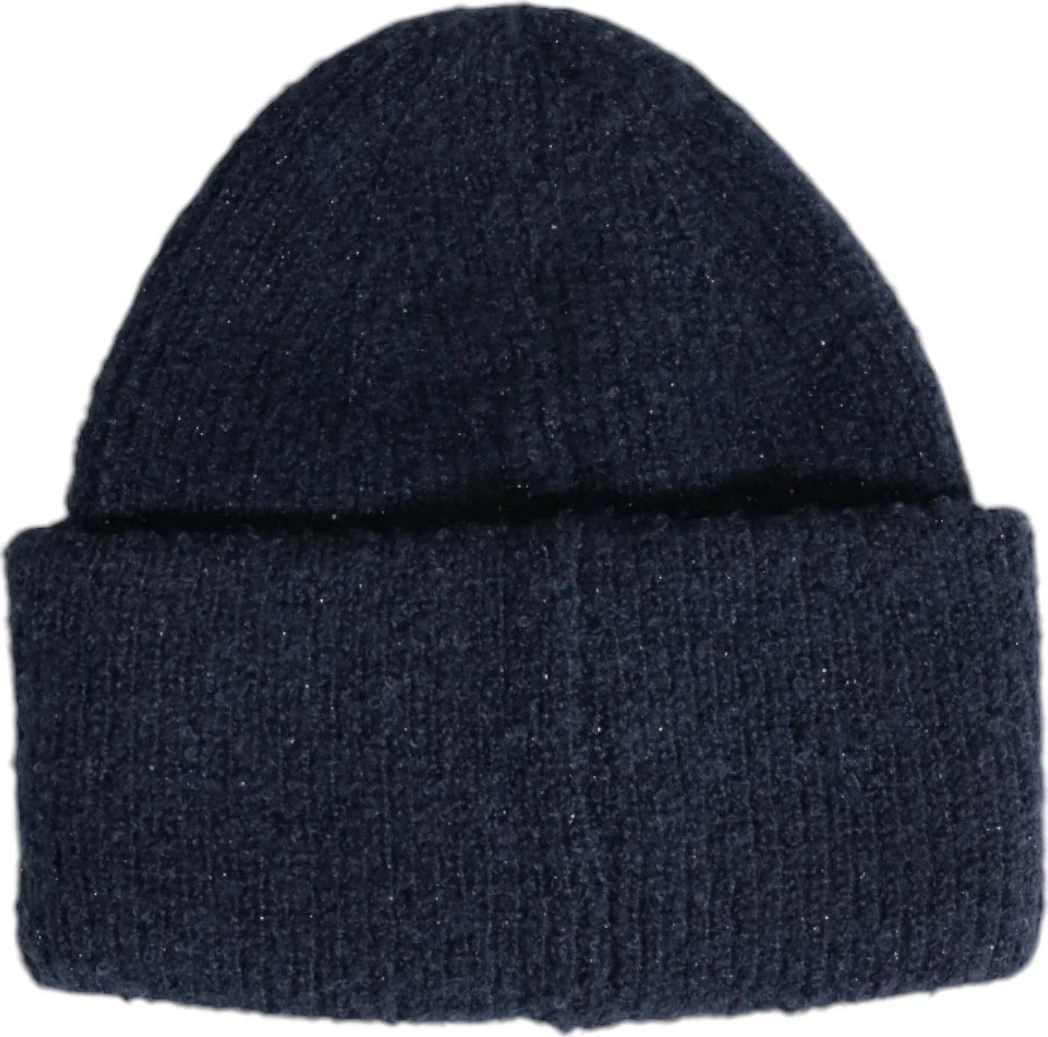 Kapelë dimri për femra Pieces Pcpyron Lurex Hood Noos Bc 17114859, e kaltër