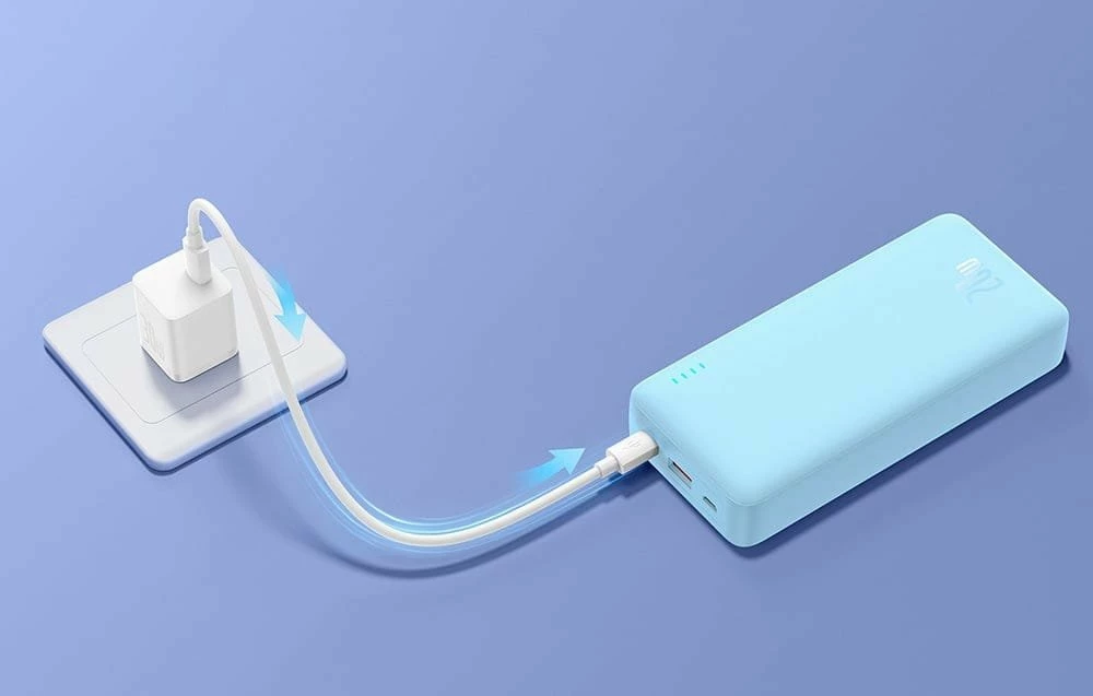 Power bank Baseus Airpow 20000mAh 20W, blue