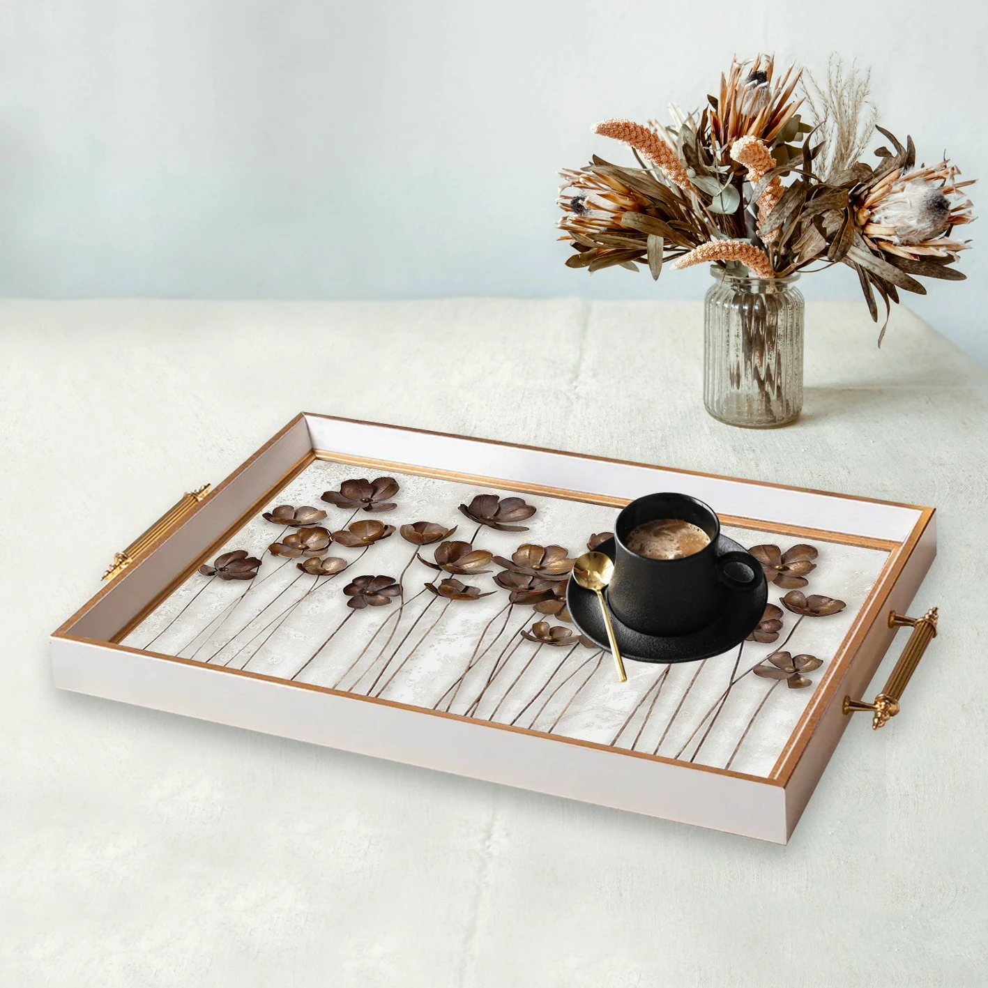 Tabaka prej qelqi Aberto Design, TPB9861, shumëngjyrëshe