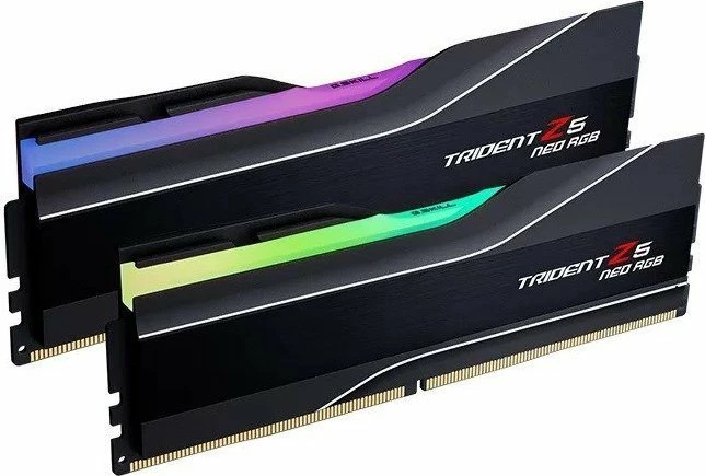 RAM Memorje G.Skill Trident Z5 Neo RGB F5-6000J3238G32GX2-TZ5NR DDR5 64GB 6000MHz CL32, zi, set 2x32GB