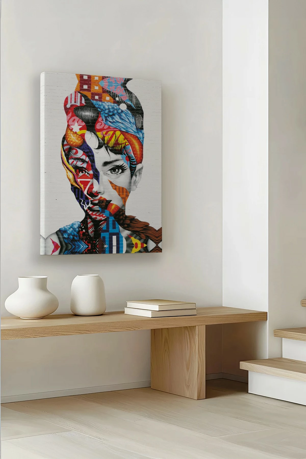 Pikturë dekorative në kanavacë, shumëngjyrëshe, Wallity, 40x60cm