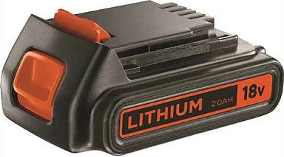 Bateri Li-Ion Black & Decker BL2018, 18V 2.0Ah, zi/portokalli