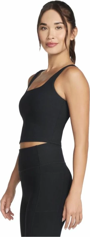 Bra sportive Skechers për femra, e zezë