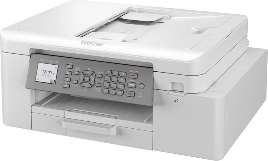 Printer Brother MFC-J4340DWERE1, Inkjet, Printim me ngjyra, 1200 x 4800 DPI, A4, Printim direkt, Bardhë