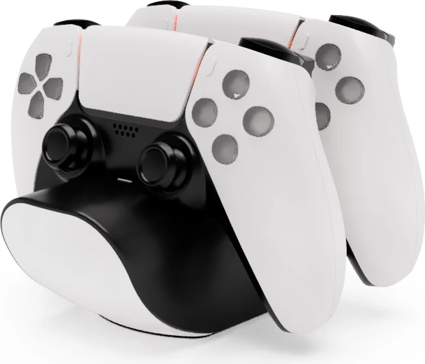 Bazë karikimi Fenner për DualSense PS5, e zezë